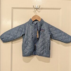 Light Blue Patagonia Baby Nano Puff Insulated Jacket NWT 12-18 Months